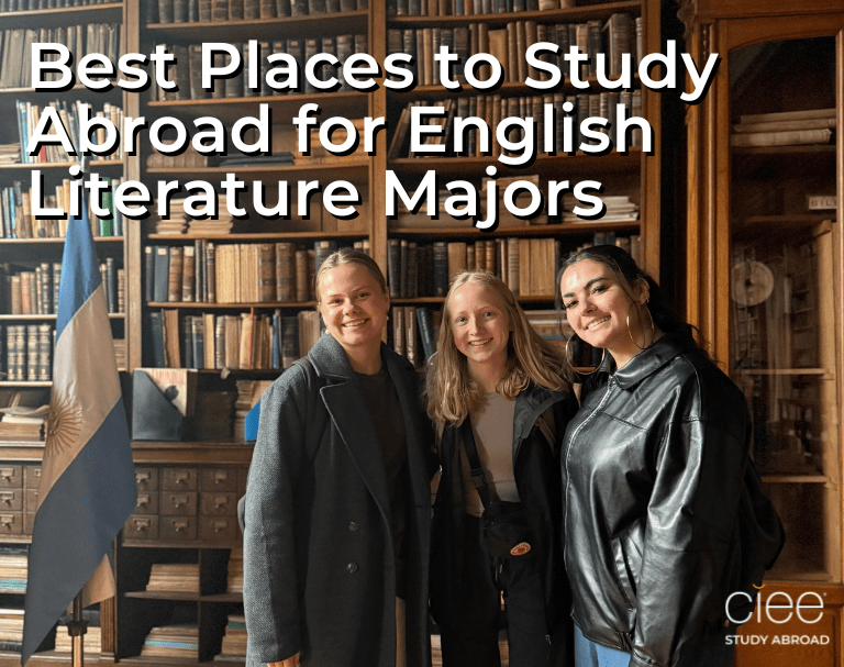 Best Places to Study Abroad for English Literature Majors