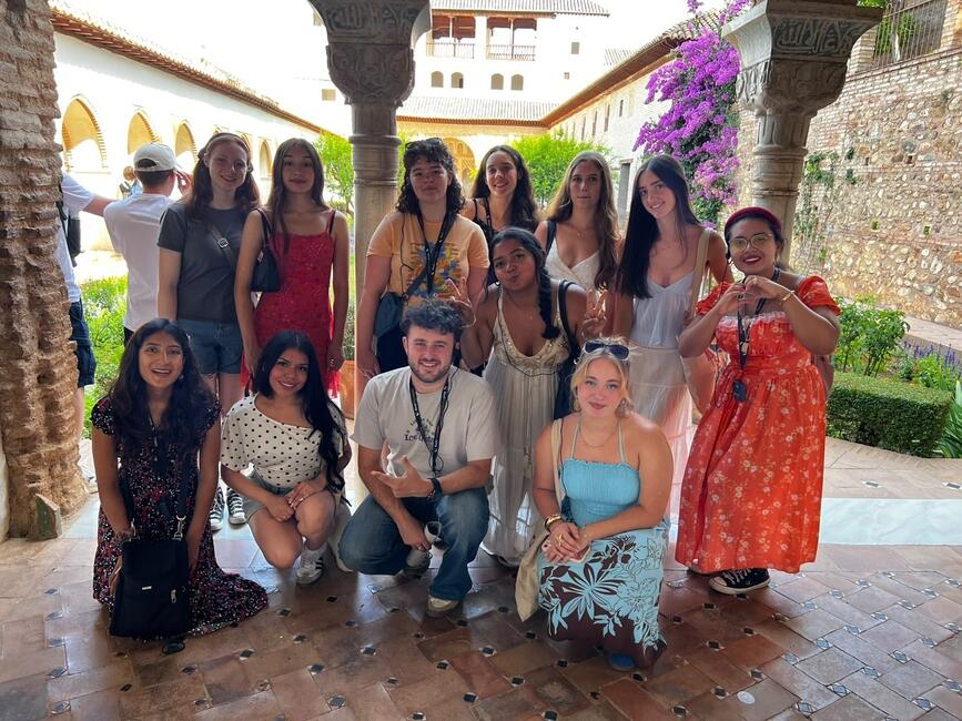Students in Granada 