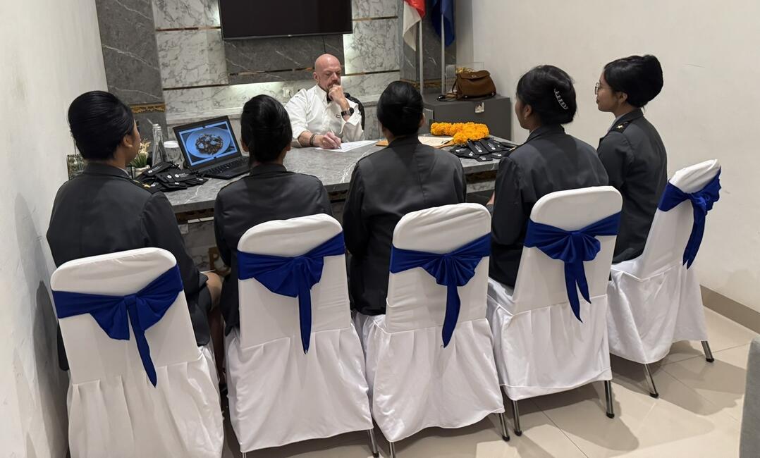 James Barrett, executive chef at Hyatt Regency Chesapeake Resort in Cambridge, Maryland, traveled to Thailand and Indonesia with CIEE BridgeUSA to interview candidates for culinary roles in his kitchen.