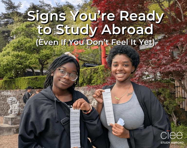Signs You’re Ready to Study Abroad