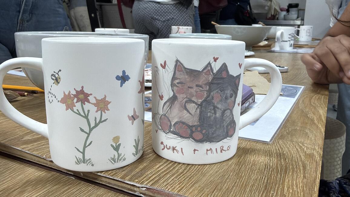 Painting Mugs