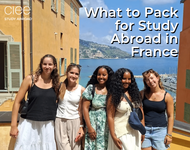 What to Pack for Study Abroad in France