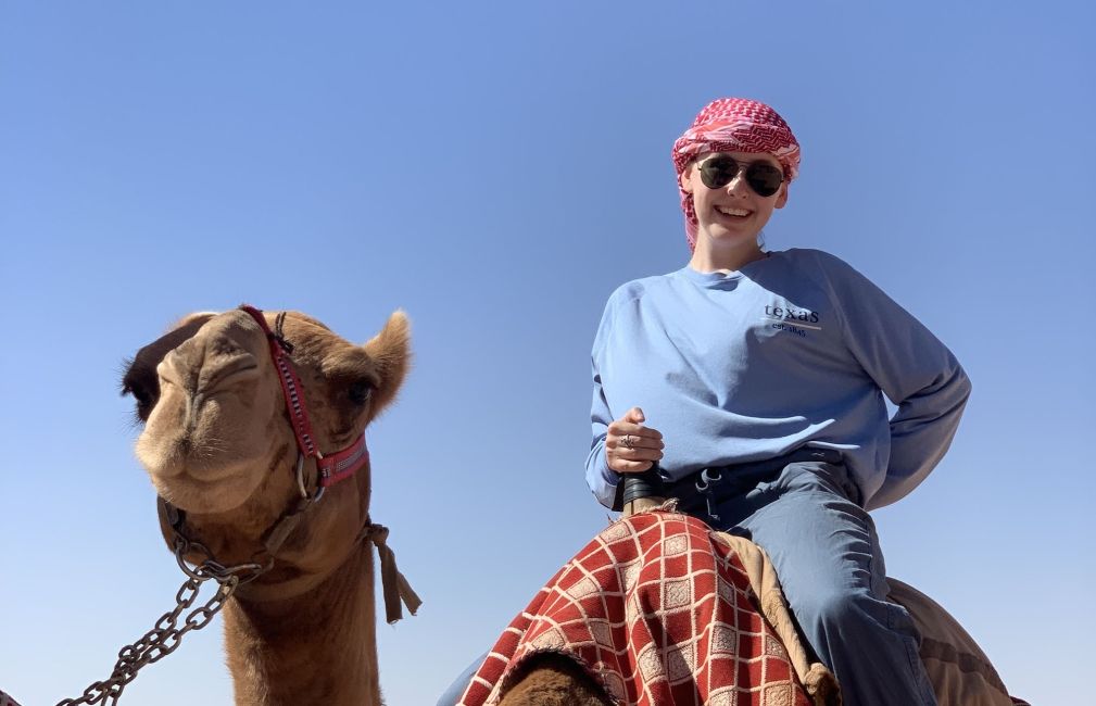 camel ride in the middle east jordan