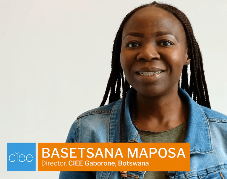 ciee gaborone center director basetsana maposa