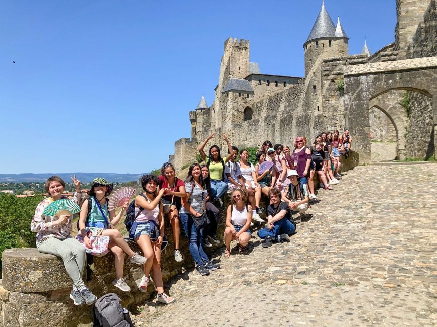 high school castle tour in toulouse