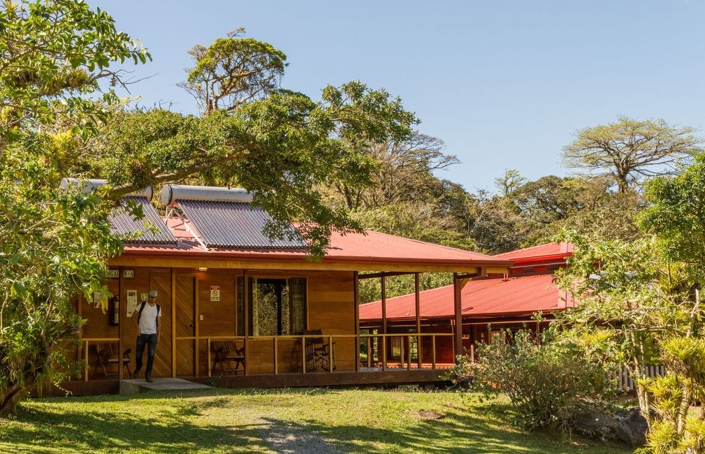 monteverde ciee campus rainforest buildings