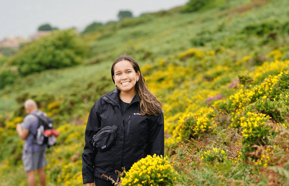 frederick douglass student flower field