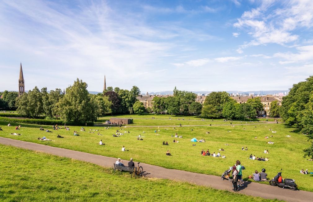 hill in glasgow scotland