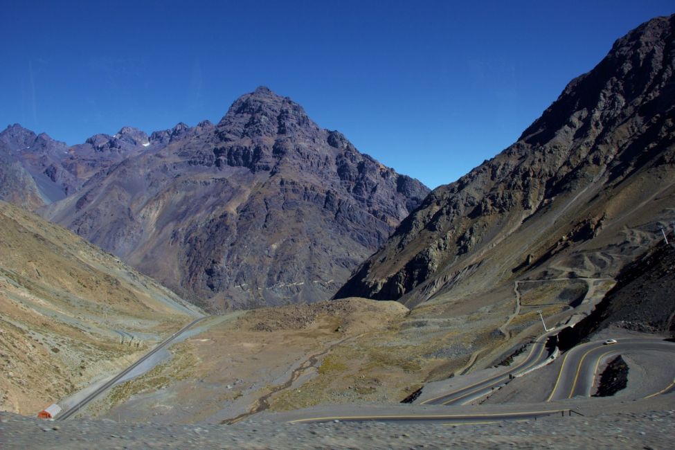 Mountains in Santiago, Chile