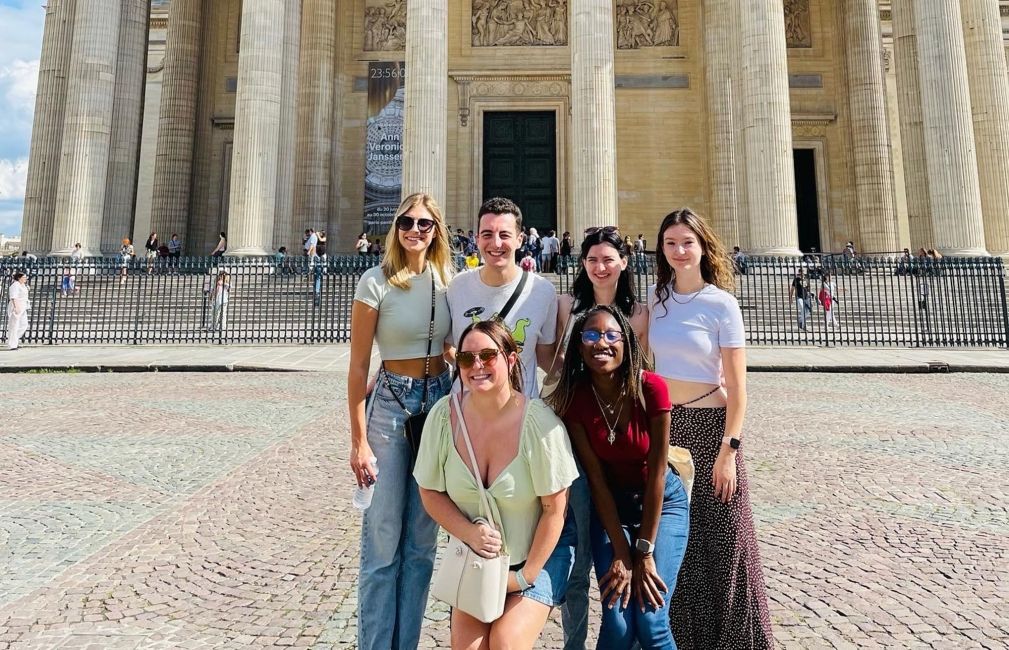 paris study abroad pantheon visit