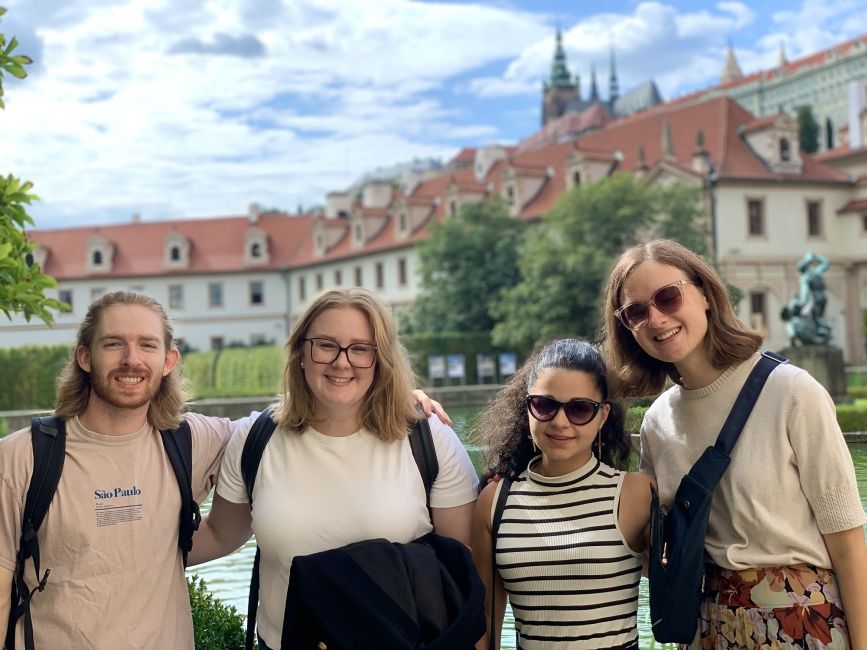 prague girls outside orientation