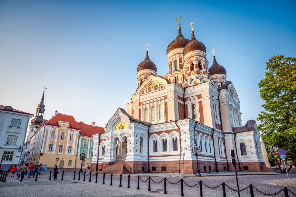 Tallinn cathedral spires