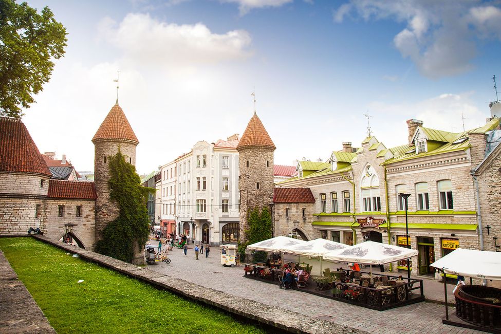 Tallinn Old Town market