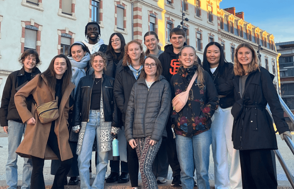 toulouse group photo spring france program