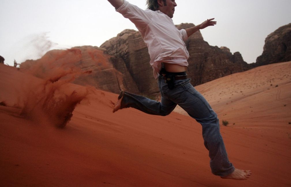 amman jordan sand running