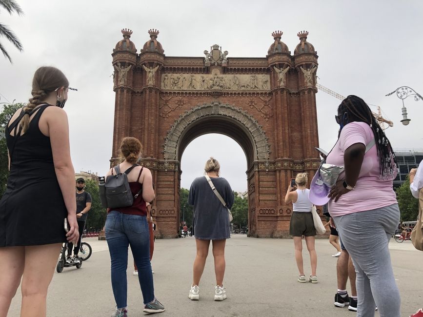 barcelona arco tour