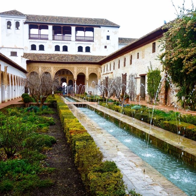 Seville Granada garden