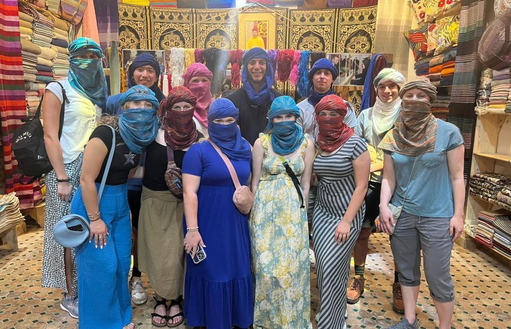 headwraps rabat students ciee study abroad