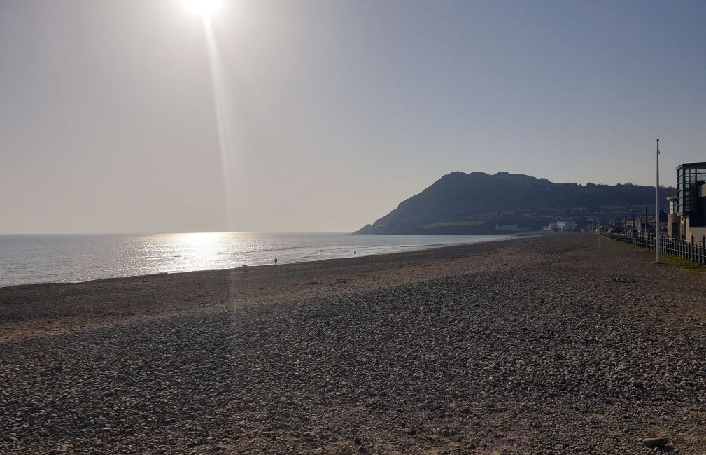 dublin coastline sun