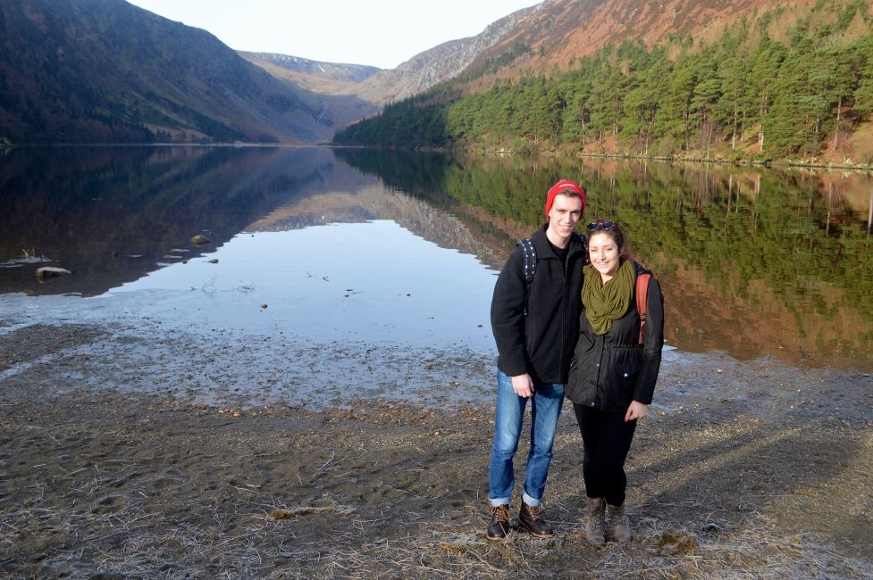 dublin duo during hike