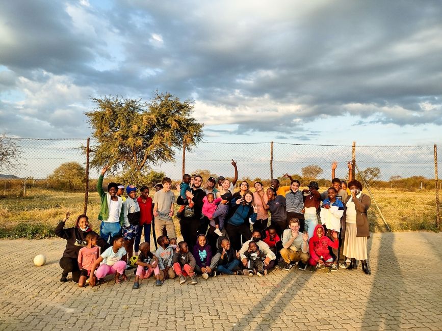 gaborone student group by fence