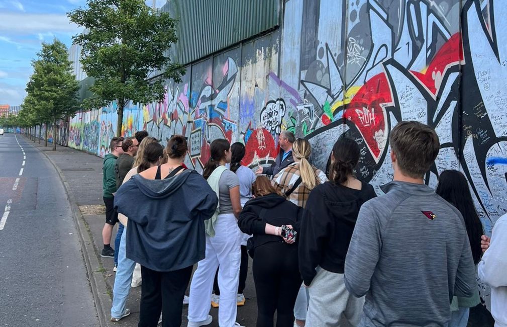 dublin wall art tour students abroad ciee