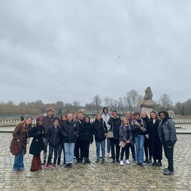 paris students outside