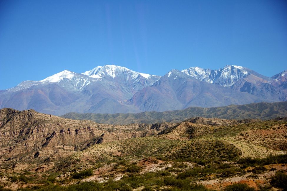 santiago ch mountain range