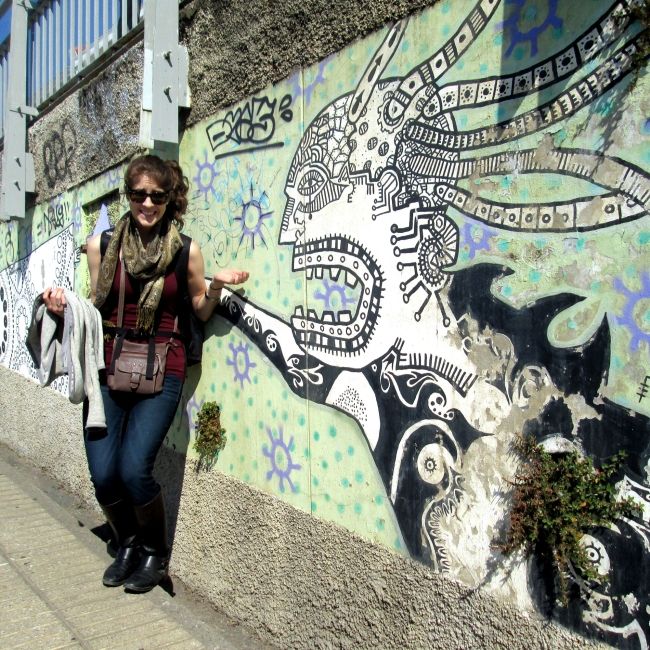 santiago ch street mural
