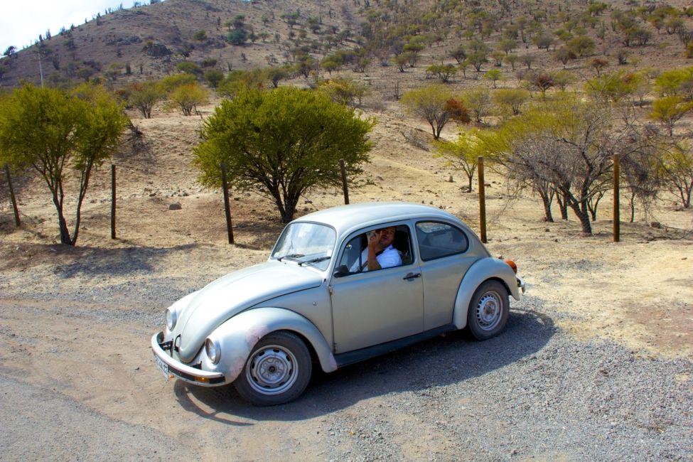 santiago ch vintage vw beetle