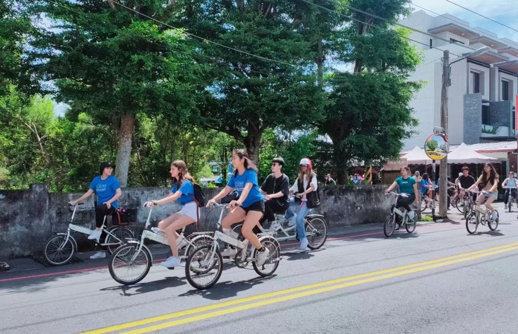 biking taipei study abroad