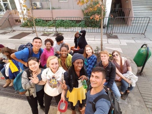 Mohamed Kilani high school study abroad group in chile