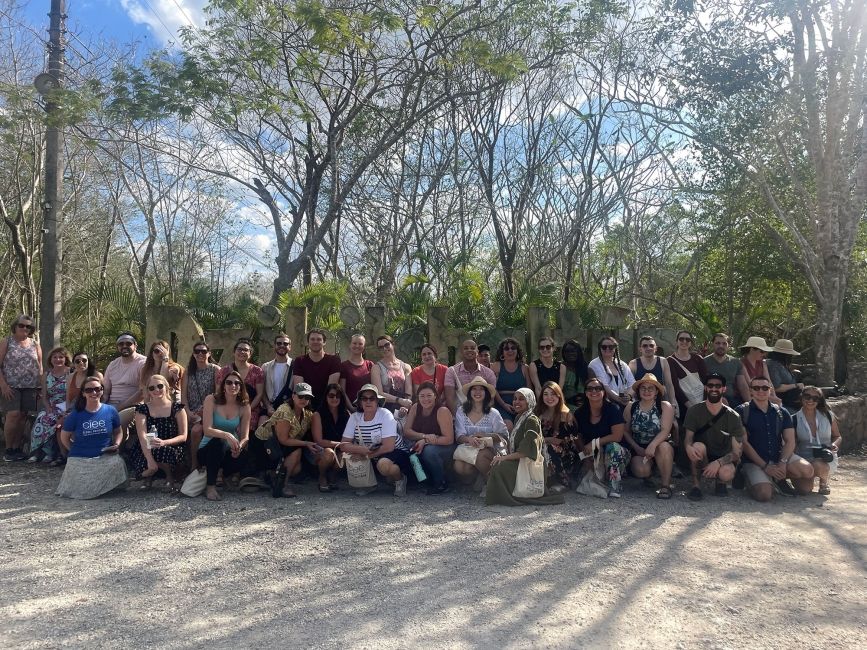 huge group shot in Merida