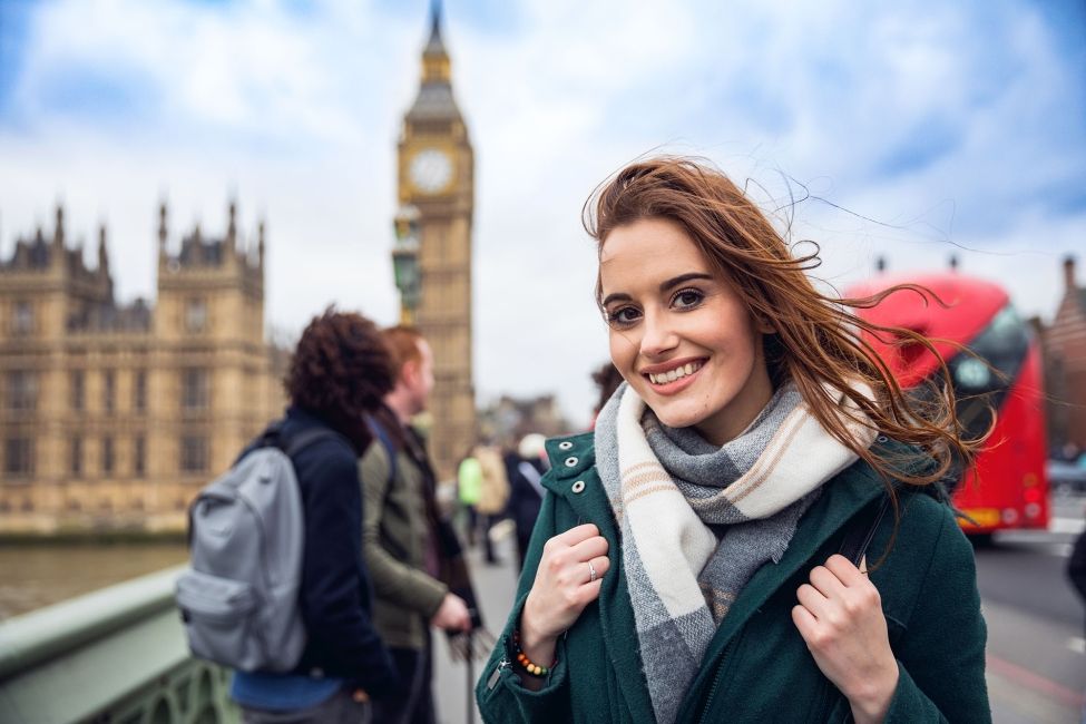 fya london girl in scarf at big ben