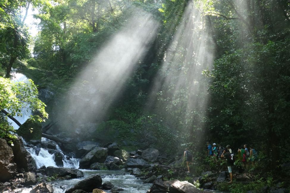 costa rica waterfall