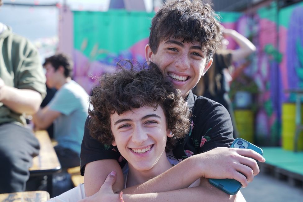 2 male students