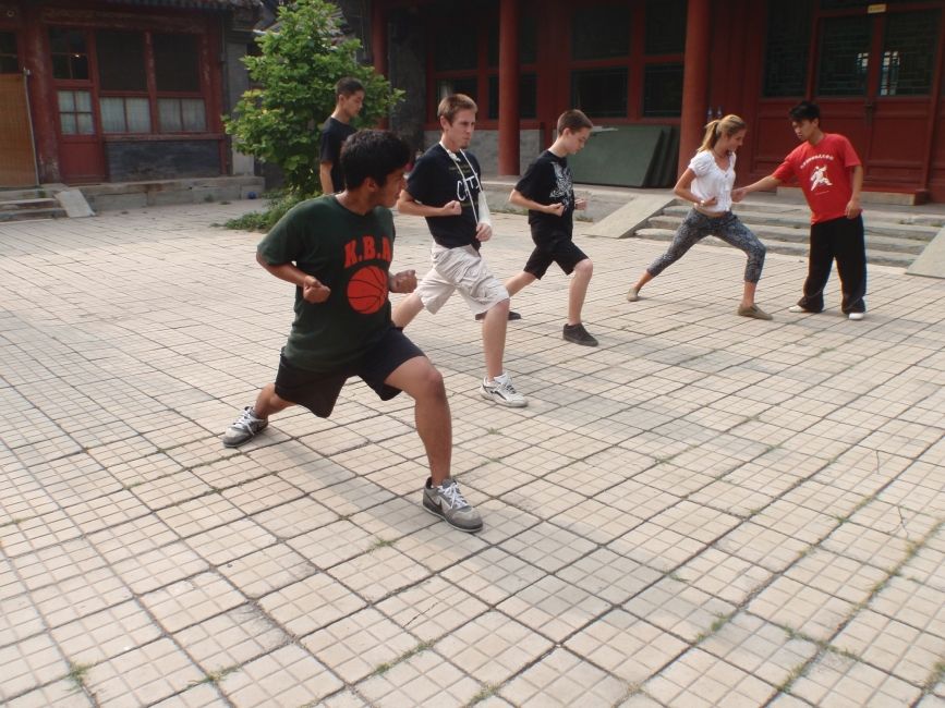 Group shot kung fu