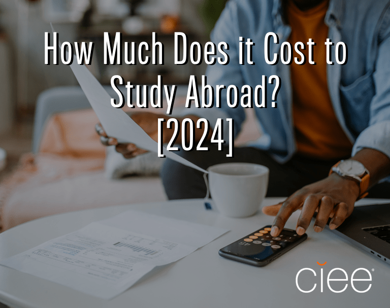 cost to study abroad in 2024