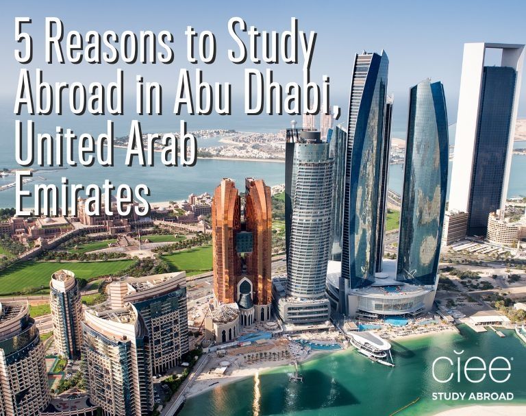 reasons abu dhabi study abroad