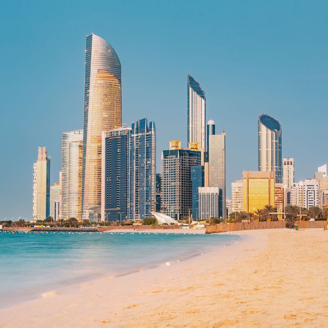 abu dhabi shoreline abroad