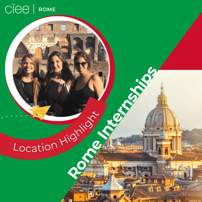 rome internship abroad italy ciee