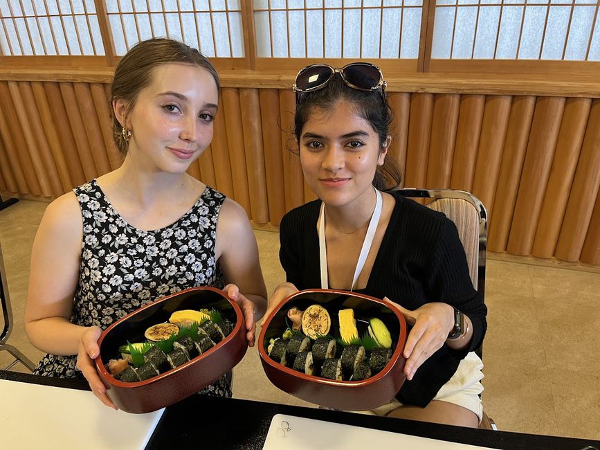 Kyoto sushi making