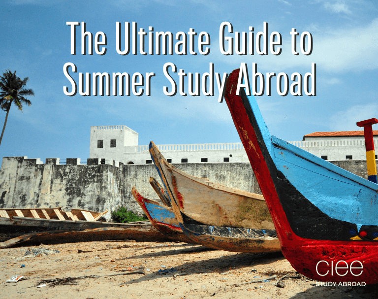 ciee study abroad summer