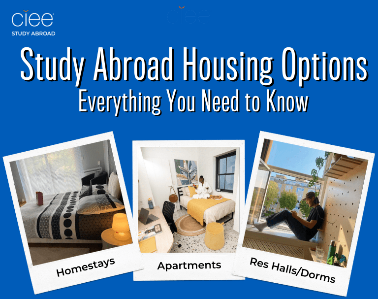 ciee study abroad housing