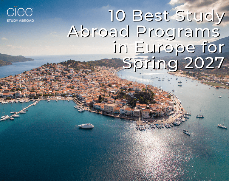 spring ciee study abroad 2027