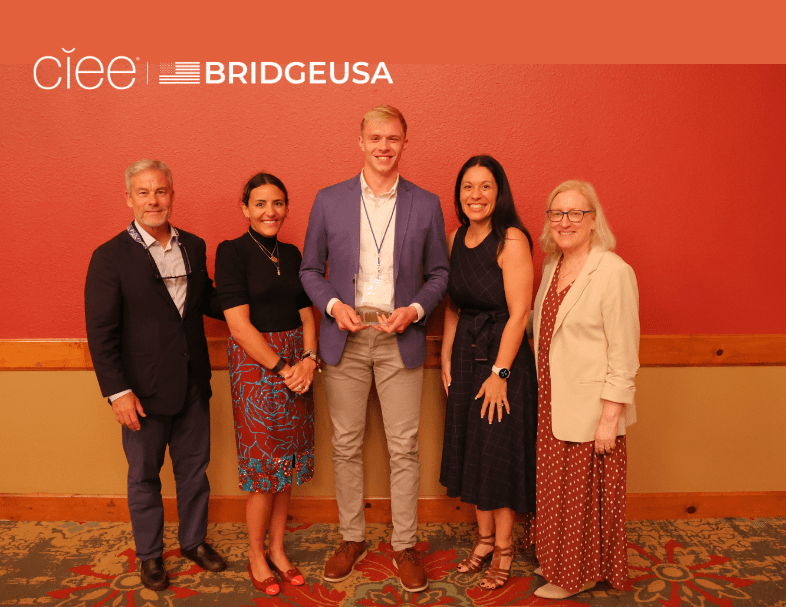L-R Jim Pellow, Martine Mangion, Cael Schoemann, Carye Duffin, Rebecca A. Pasini