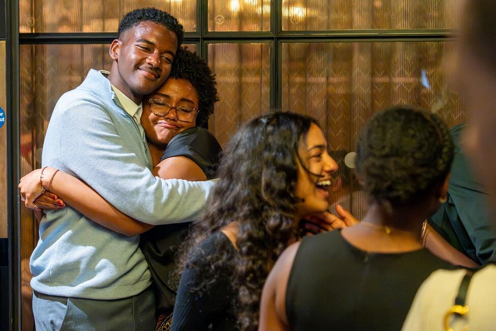 dublin-fddo-2026-two-interns-hugging-farewell-dinner