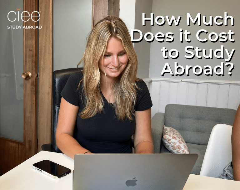 ciee study abroad cost