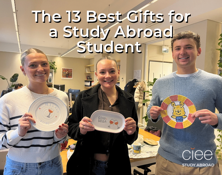 ciee study abroad gifts