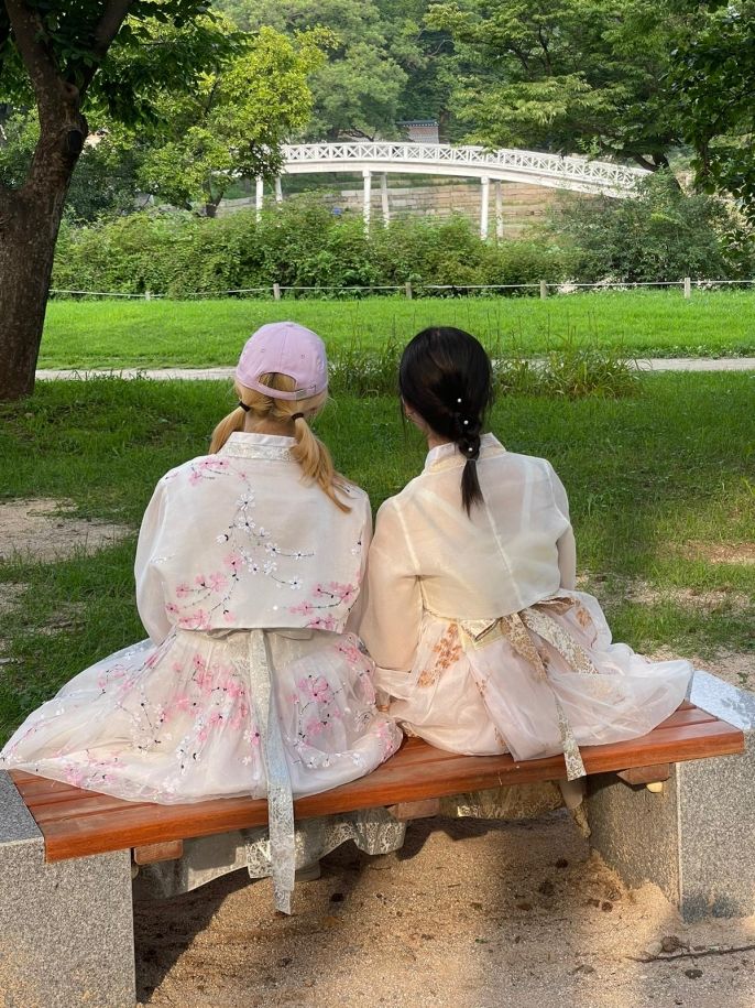 Hanbok pair